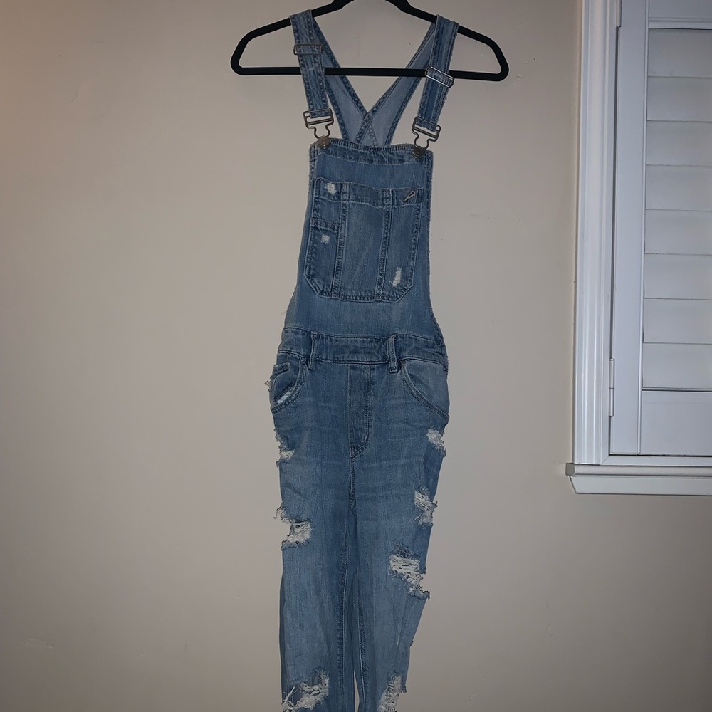 Garage Distressed Overalls